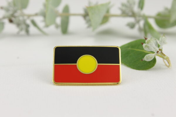 Aboriginal Flag - Lapel Pin