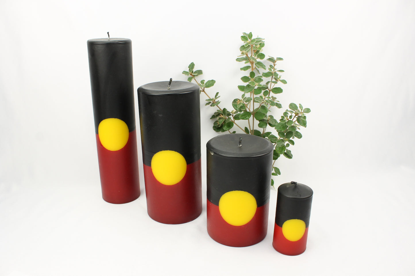 Aboriginal Flag Candles