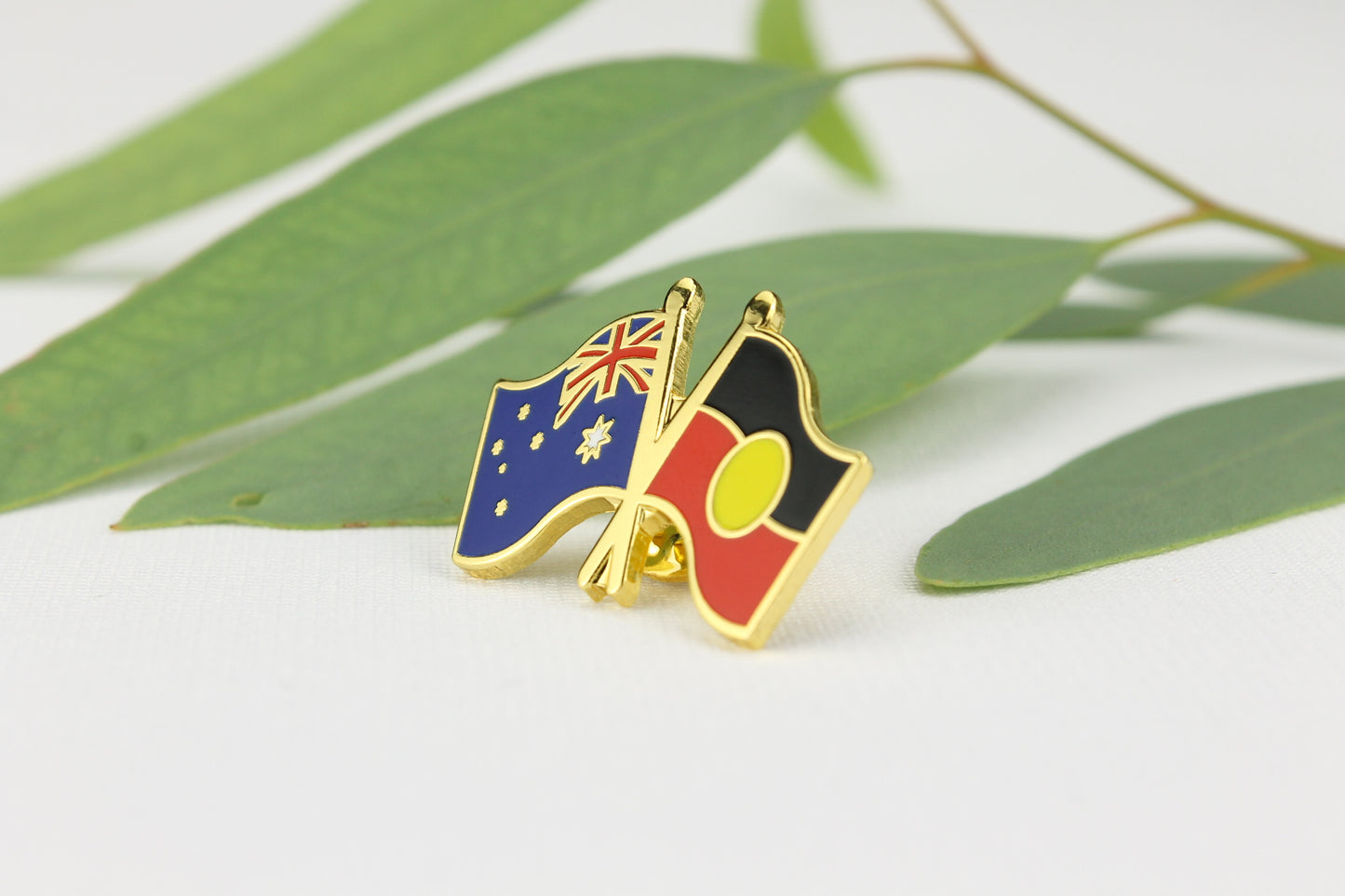 Australian & Aboriginal Flag - Lapel Pins