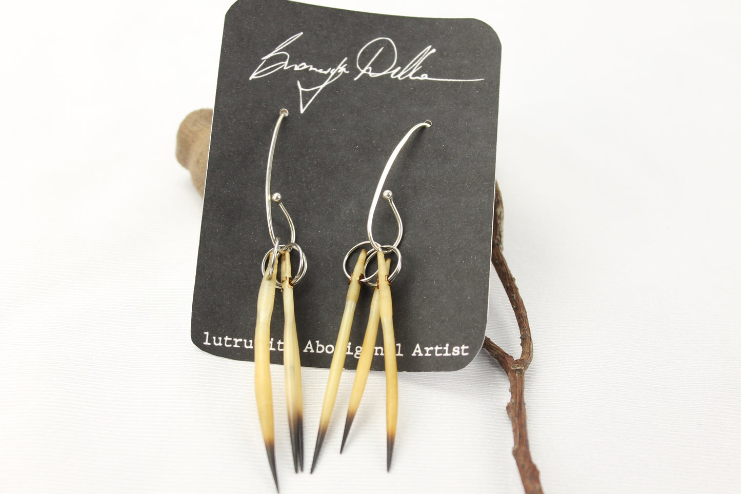 Echidna Quill Earrings