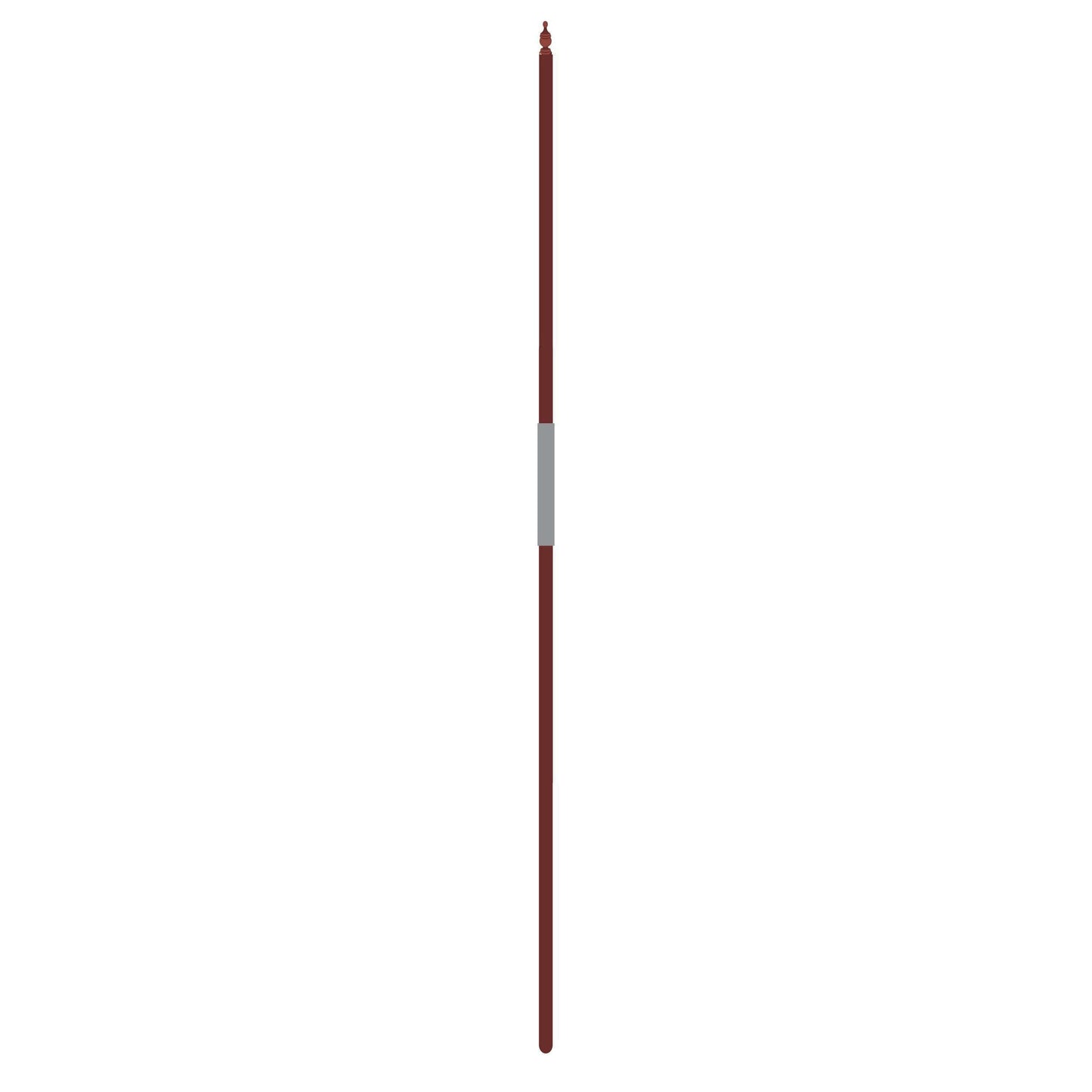 Indoor Timber Flag Pole + Base