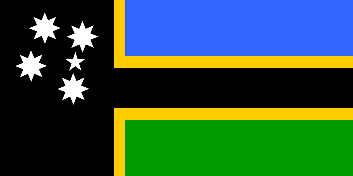 Australian South Sea Islander Flag