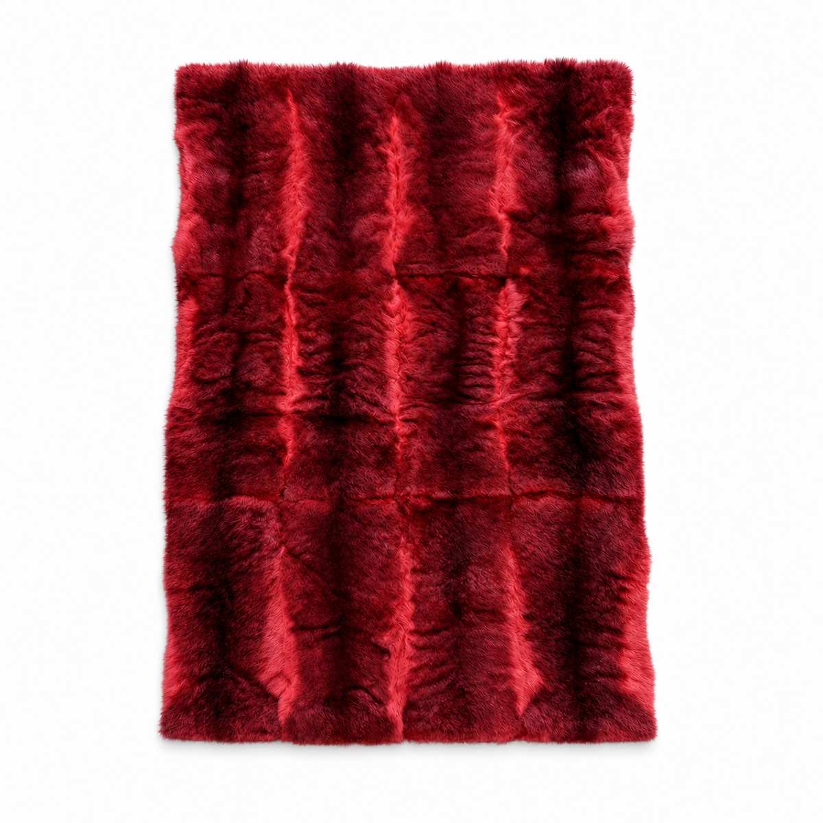12-skin possum fur throw in Rosie