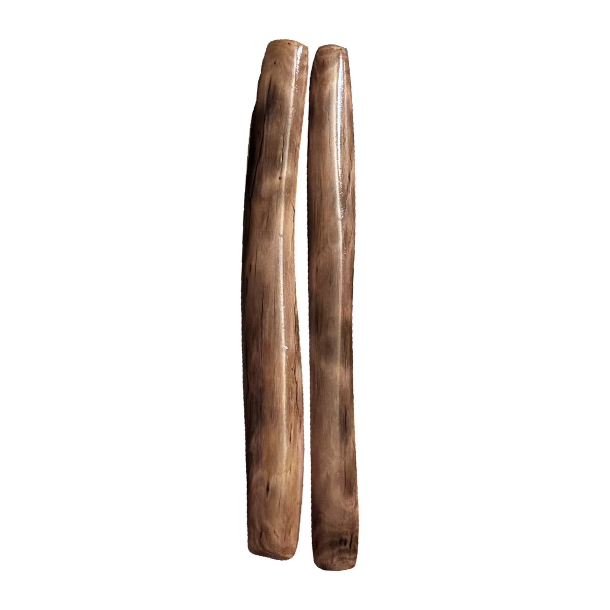 One representative pair of Tasmanian stringybark clapsticks made by Braydon Williams; sold as two sticks
